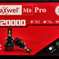 Maxwel M8 Pro LED Headlight Bulbs – 6000K Cool White, 11,000 Lumens